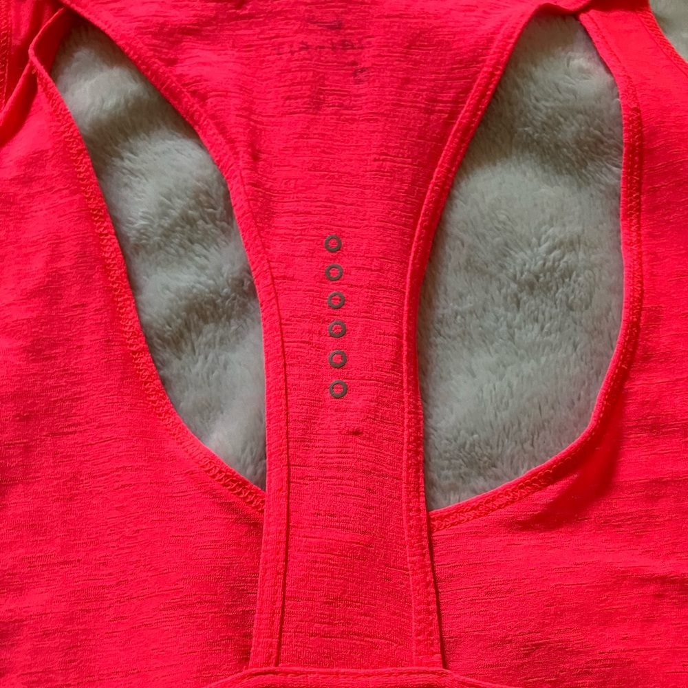 Nike Women's Pink Tank Top Medium Running Active Lightweight Racerback Sheer - Picture 7 of 15